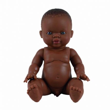 Poupée garçon Afrique yeux clairs Poupée garçon Afrique yeux clairs