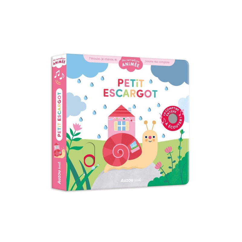 Ma comptine animée | Petit escargot - Auzou