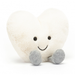 Doudou cœur | Crème