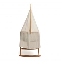 Ciel de lit Veil White pour lit KUMI