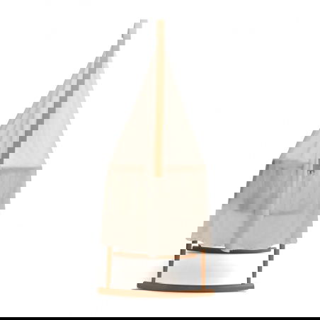 Ciel de lit Veil White pour lit KUMI