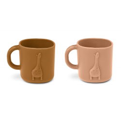 2 Tasses silicone Chaves | Tuscany et caramel