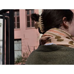 Foulard Indien | Coeur Sauvage Rose