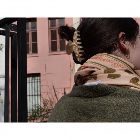 Foulard Indien | Cœur Sauvage Rose