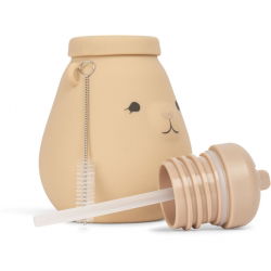 Gourde teddy en silicone | Sable