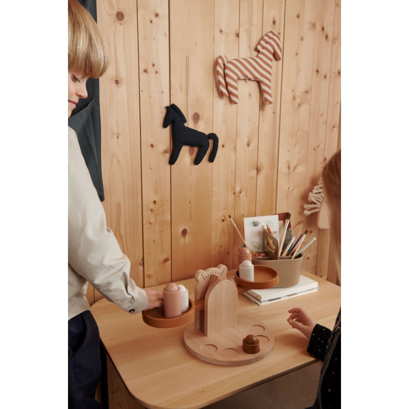 Balance Ronni en bois | Faune green