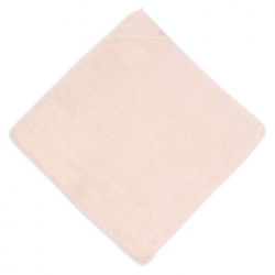 Cape de bain éponge 100x100cm| Rose pale