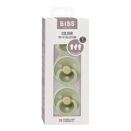 Pack naissance Multi tétines | Vert - Bibs Pack naissance Multi tétines | Vert - Bibs