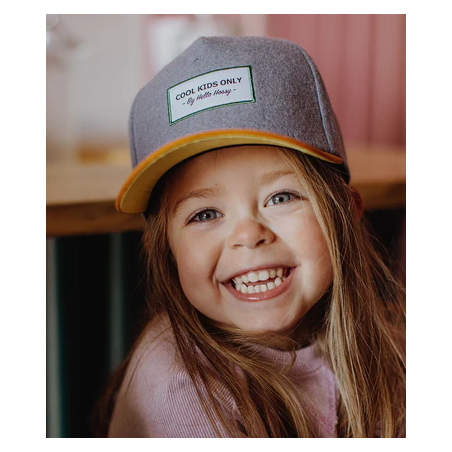Casquette Enfant | Melton Grey - Hello Hossy