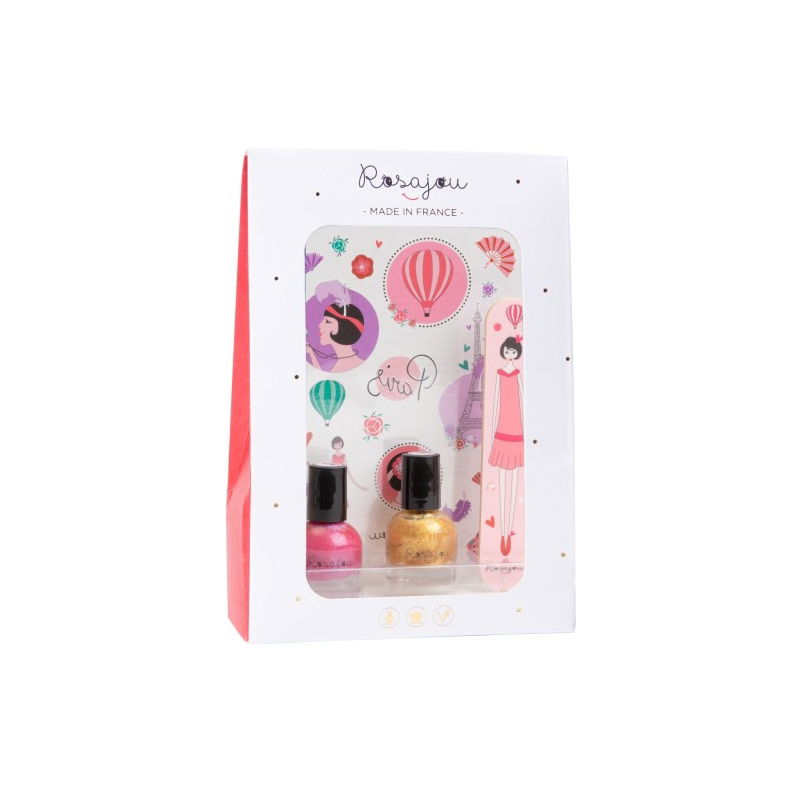 Coffret maquillage fard à joues Années 20 - Rosajou - little cecile