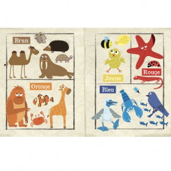 Journal bébé tissu | Les couleurs