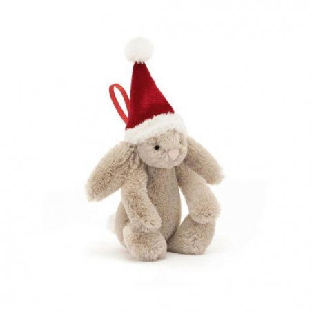 Petit Lapin Bashful 15 cm | Noël Beige - Jellycat