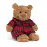 Peluche Bartholomew | Ours en pyjama