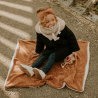 Couverture velours | Caramel