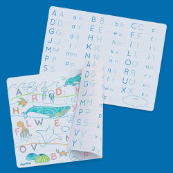 Set en silicone learn and play | Lettres de l'alphabet
