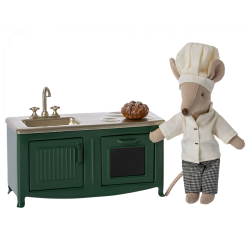 Cuisine miniature pour souris | Vert