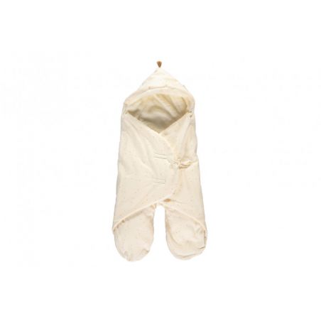 Couverture nomade pois naturel Couverture nomade pois naturel