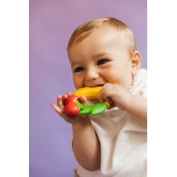 Jouet à mâchouiller | Anneaux de fruits