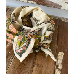 Foulard Grand format | Balkan écru