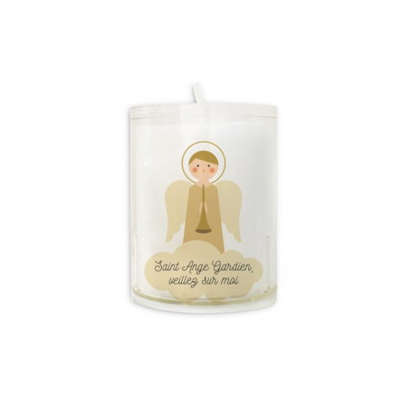 Bougie veilleuse | Ange gardien - God save the king