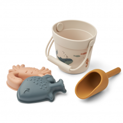 Mini set de plage en silicone | Créatures de la mer