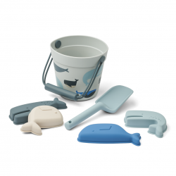 Set de plage en silicone Dante | Baleine