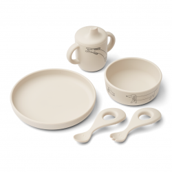 Box repas Ryle en silicone | Dog sandy