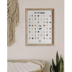 Affiche "En t'attendant"