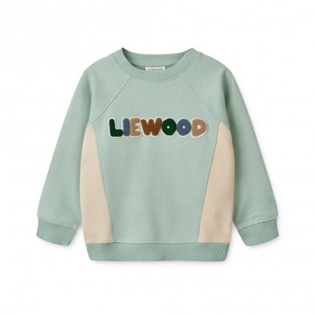 Sweat brodé Liewood | Ice blue - Liewood