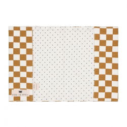Protège carnet de santé Chloé | Damier Caramel