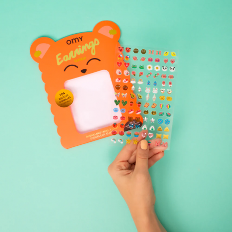 Boucles d'oreilles stickers | Kawaii - OMY