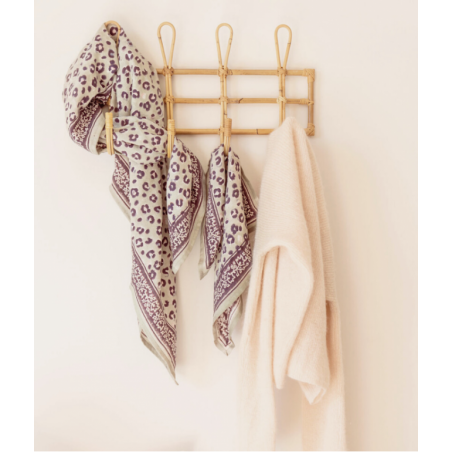 Foulard Grand format | Bengal Tilleul - Bindi Atelier Foulard Grand format | Bengal Tilleul - Bindi Atelier