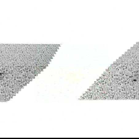 Boîte à bijoux danseuse feuilles vertes