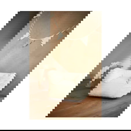 Fauteuil enfant Twill| Naturel - Jollein