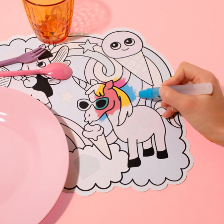 2 sets de table magiques | Lily - OMY 2 sets de table magiques | Lily - OMY