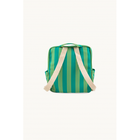Sac à dos | Rayures vertes - We are gommu Sac à dos | Rayures vertes - We are gommu
