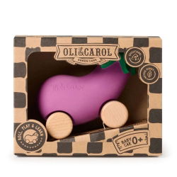 Voiture en caoutchouc | Emma l'aubergine