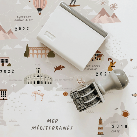 Affiche "Voyages" | La France - Les petites dates