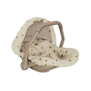 Mini Siège Auto Pour Poupée/peluche 10-17 Cm - Peluche Rose, Avec Ceinture De Sécurité, Décoration Voiture
