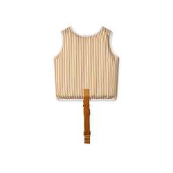 Gilet de piscine | Rayures caramel