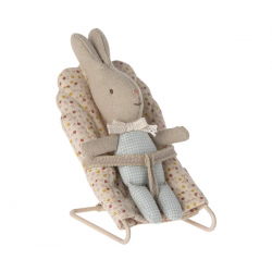 Bébé lapin MY | Bleu clair à carreaux
