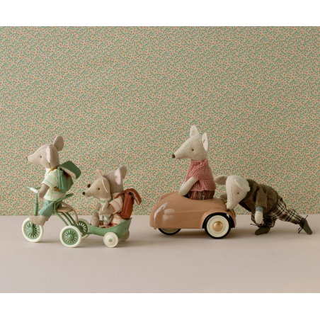 Tricycle souris | Rouge - Maileg