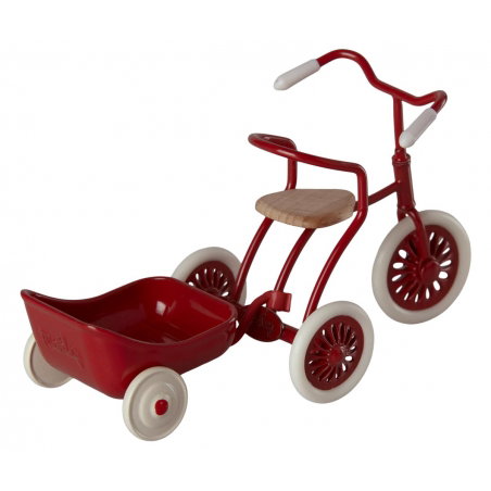 Tricycle souris | Rouge - Maileg