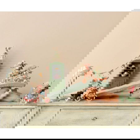 Chariot pour tricycle souris | Corail - Maileg Chariot pour tricycle souris | Corail - Maileg
