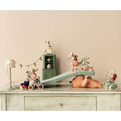 Chariot pour tricycle souris | Rouge