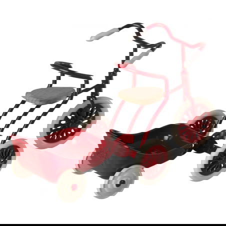 Chariot pour tricycle souris | Rouge - Maileg Chariot pour tricycle souris | Rouge - Maileg