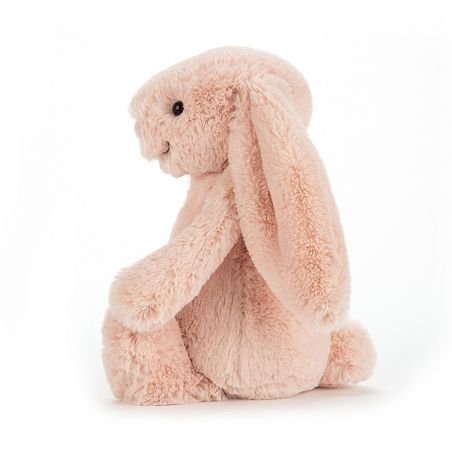 Petit Lapin Blush Bashful 18 cm vu de côté Jellycat Petit Lapin Blush Bashful 18 cm vu de côté Jellycat