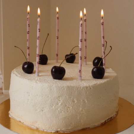 12 bougies d'anniversaire | Cerise - Konges Slojd 12 bougies d'anniversaire | Cerise - Konges Slojd