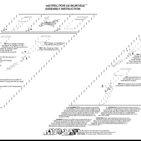 Lampe sans fil rechargeable | Vert brillant - Opjet