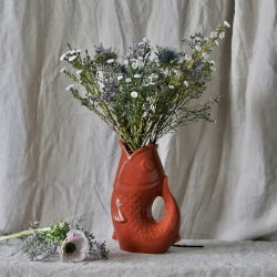 Vase céramique Poisson GM | Terracotta